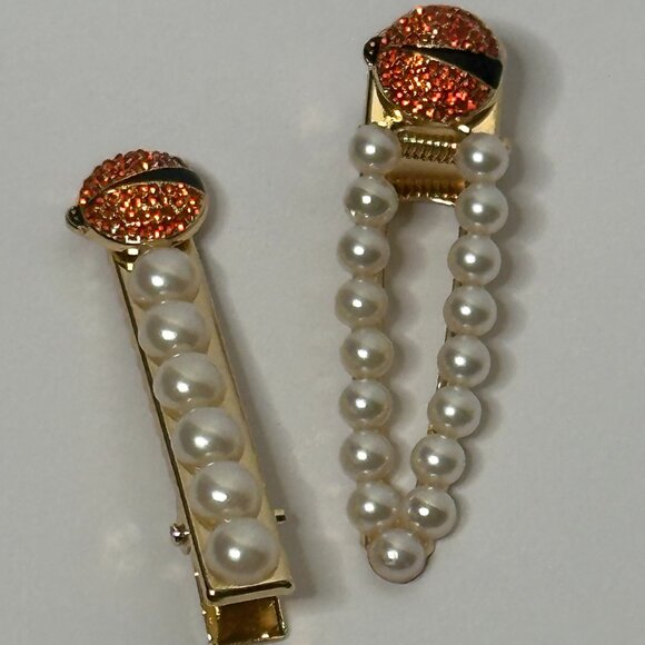 Adorned Luxe Scarlet Garden Adornments / Set of 3 Hair Clips - Picture 6 of 9